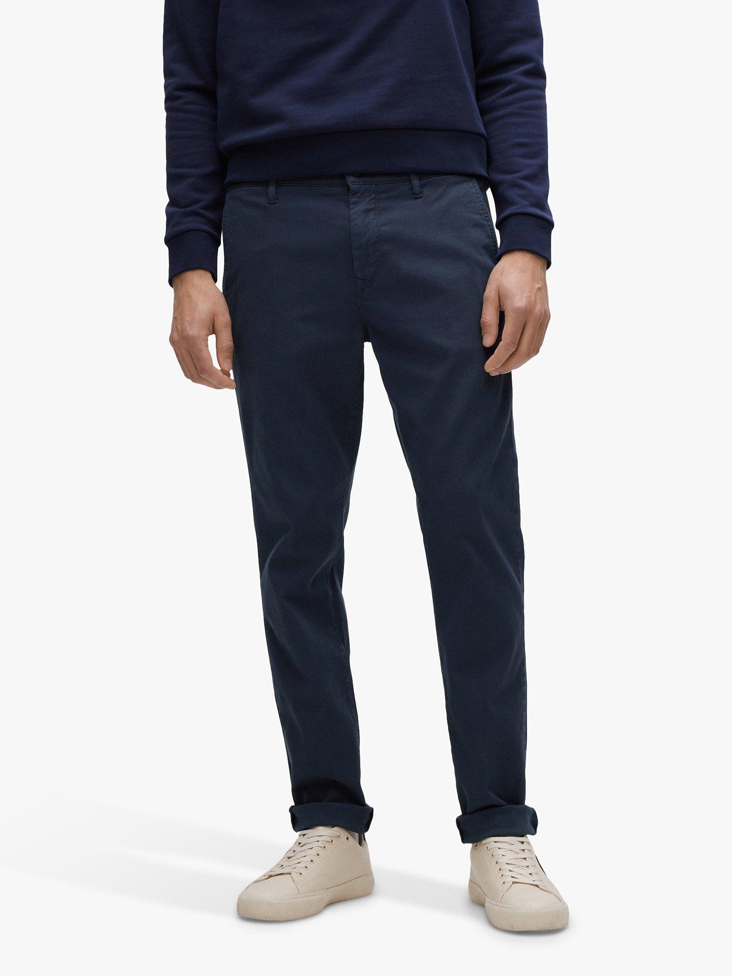 BOSS Schino Taber Slim Chinos, Dark Blue