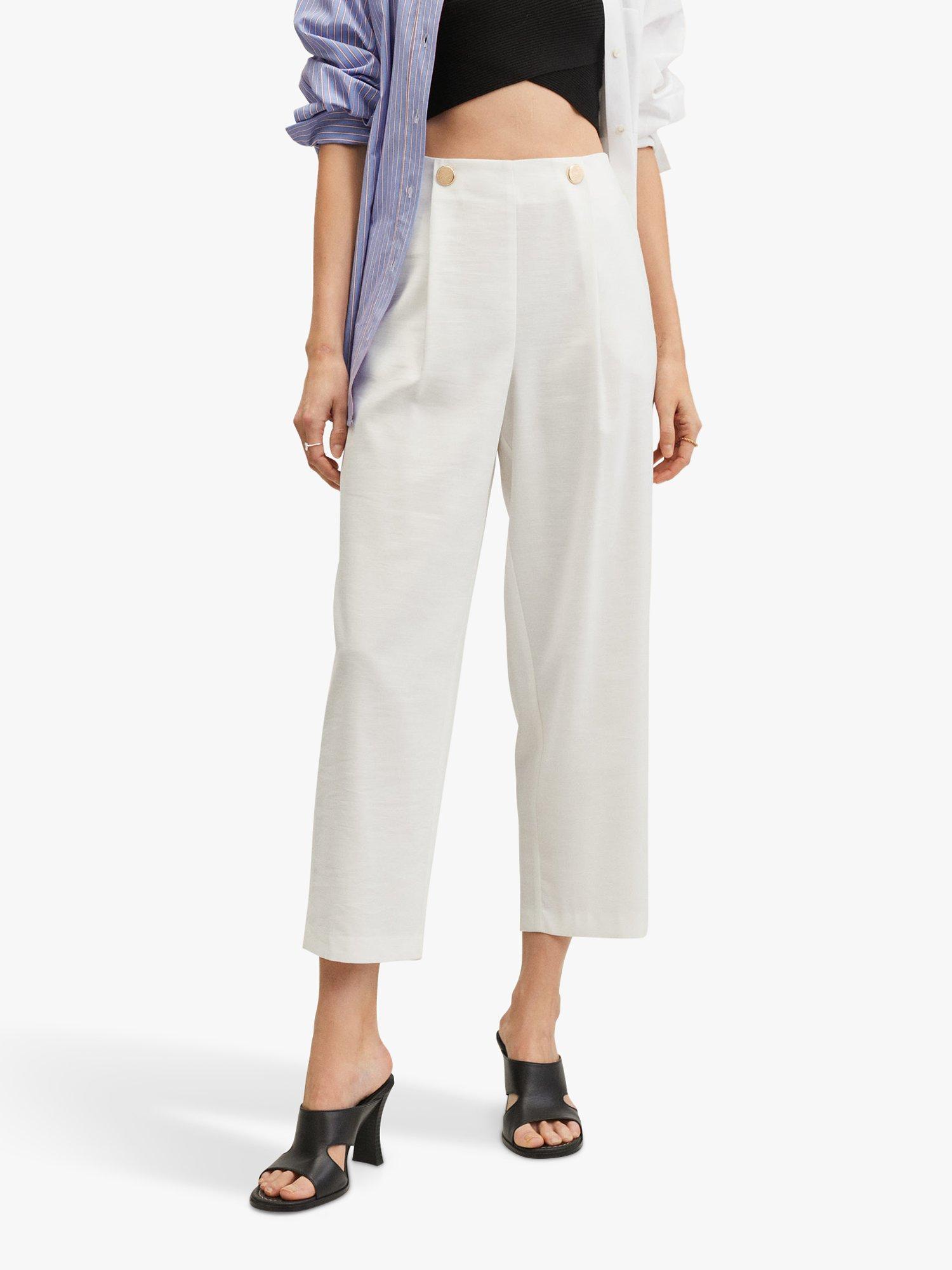 Mango Bot Cropped Trousers