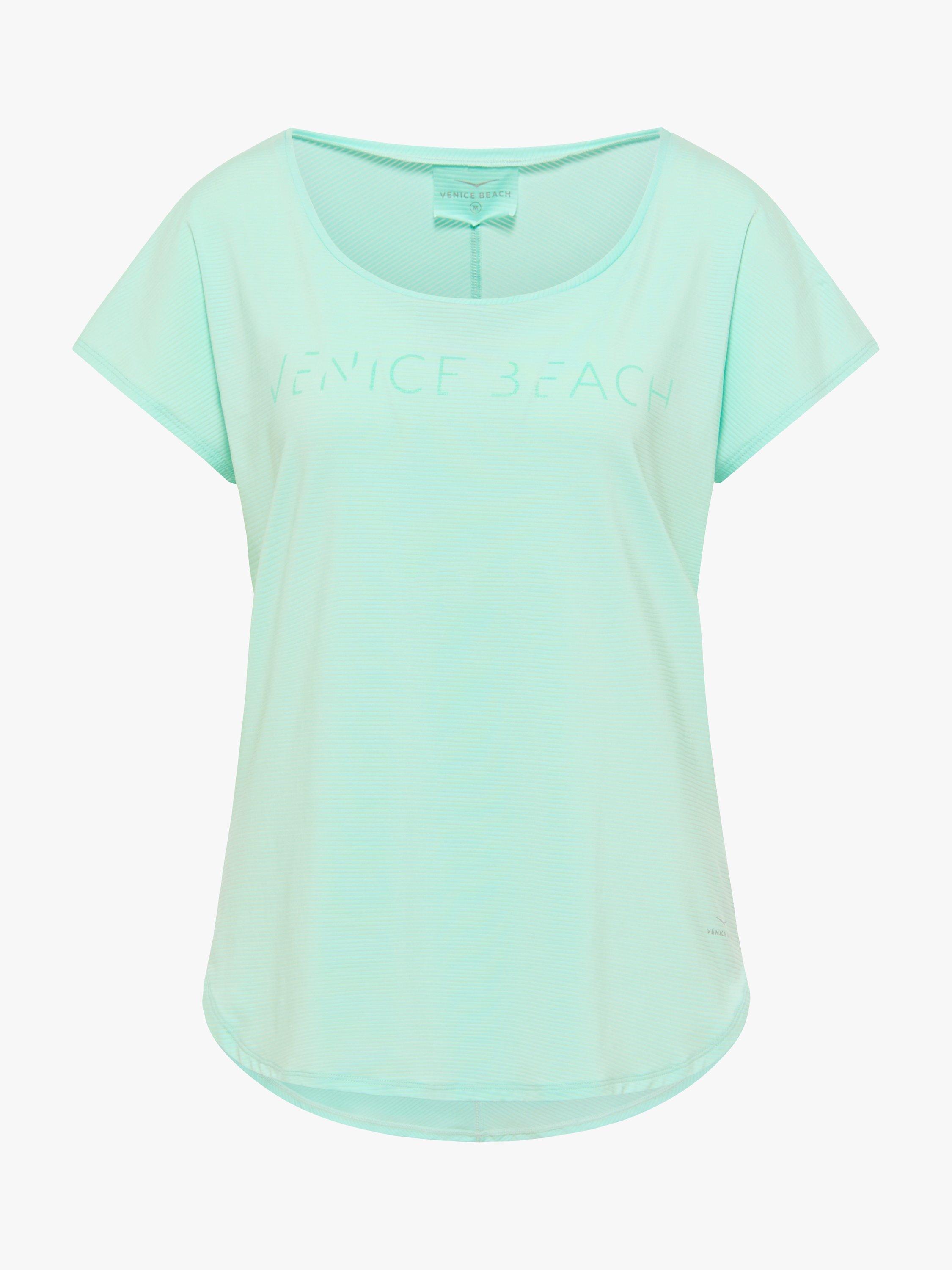Venice Beach Leyton Short Sleeve Gym Top, Seabreeze, XL