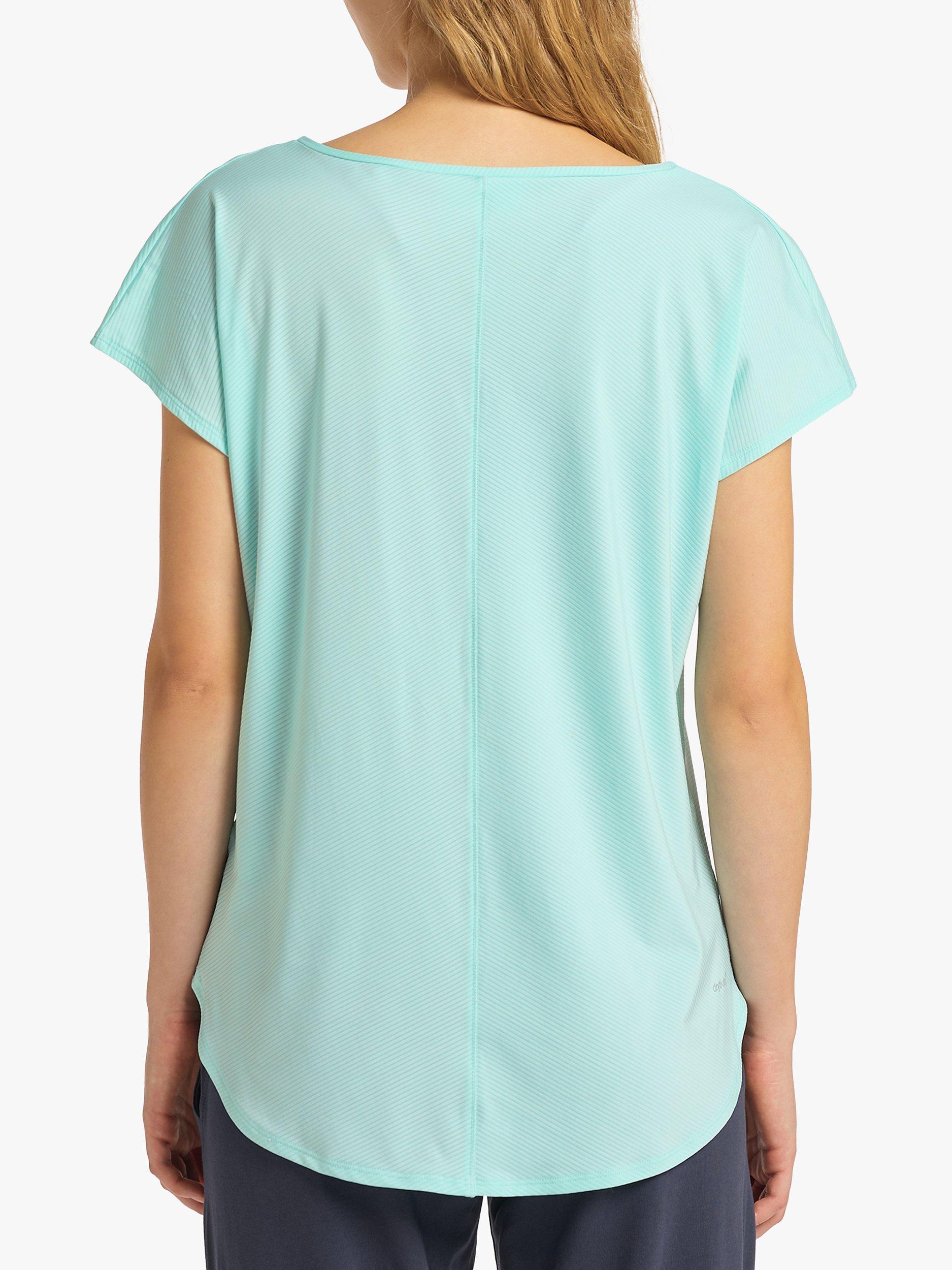 Venice Beach Leyton Short Sleeve Gym Top, Seabreeze, XL