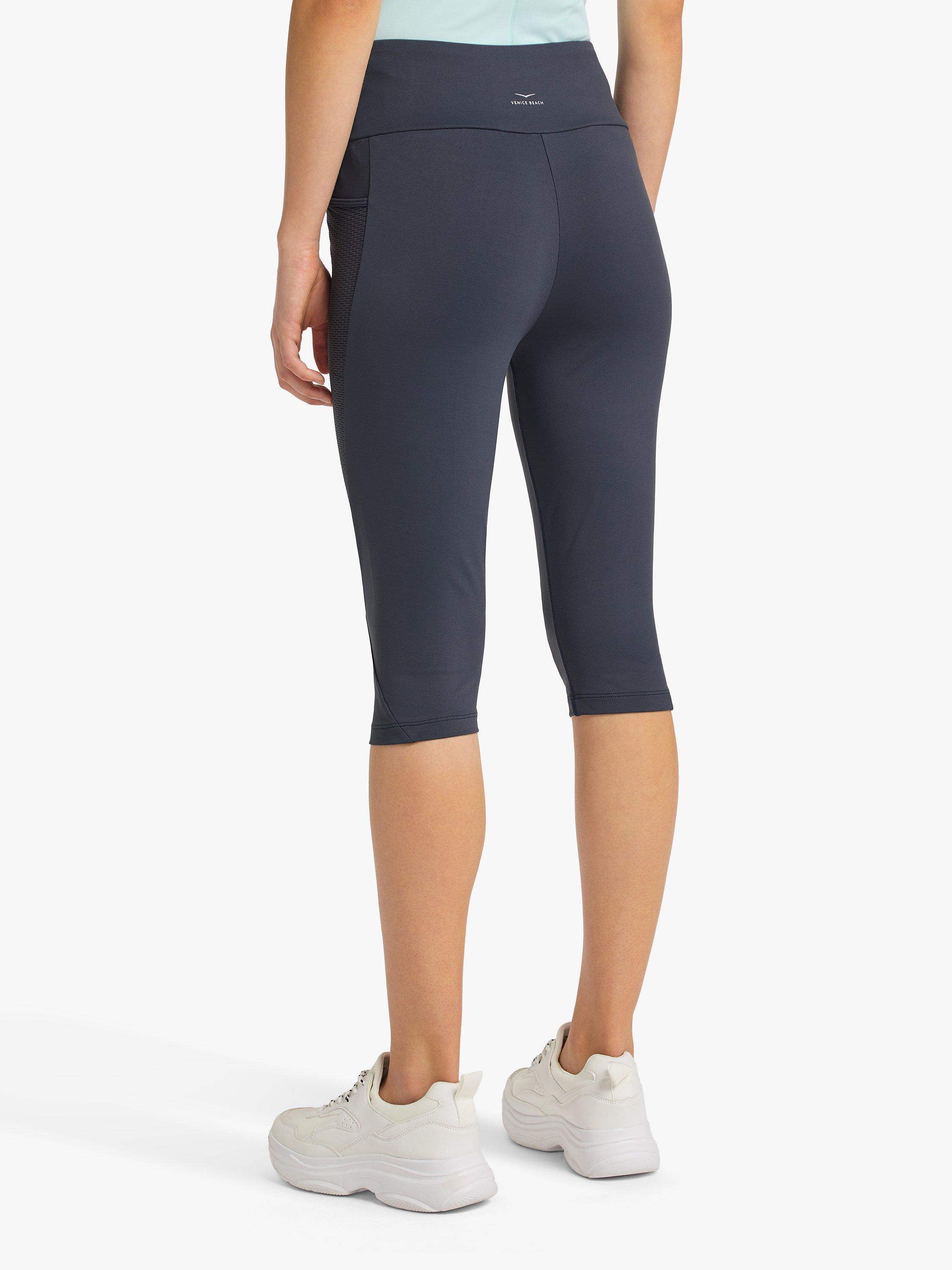 Product image 5 of 6, which shows Venice Beach Milleen 3/4 Leggings, Graphite, XS