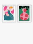 EAST END PRINTS Garima Dhawan 'Vases' Framed Print, Set of 2