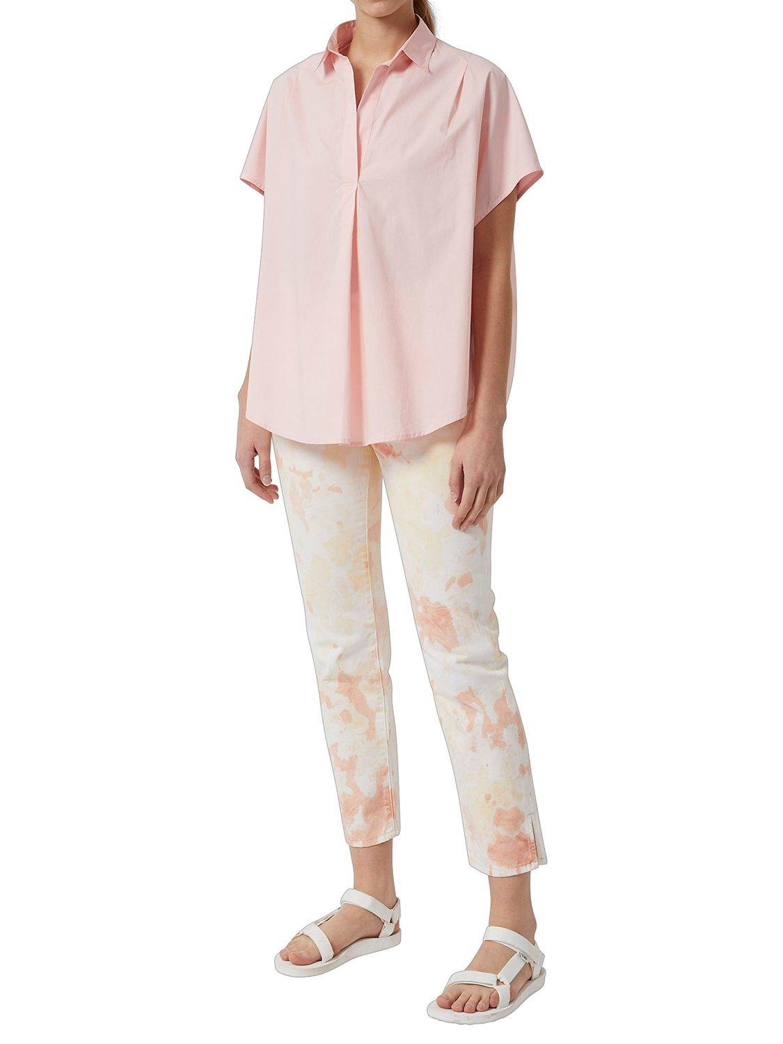 French Connection Poplin Cotton Shirt, True Blossom