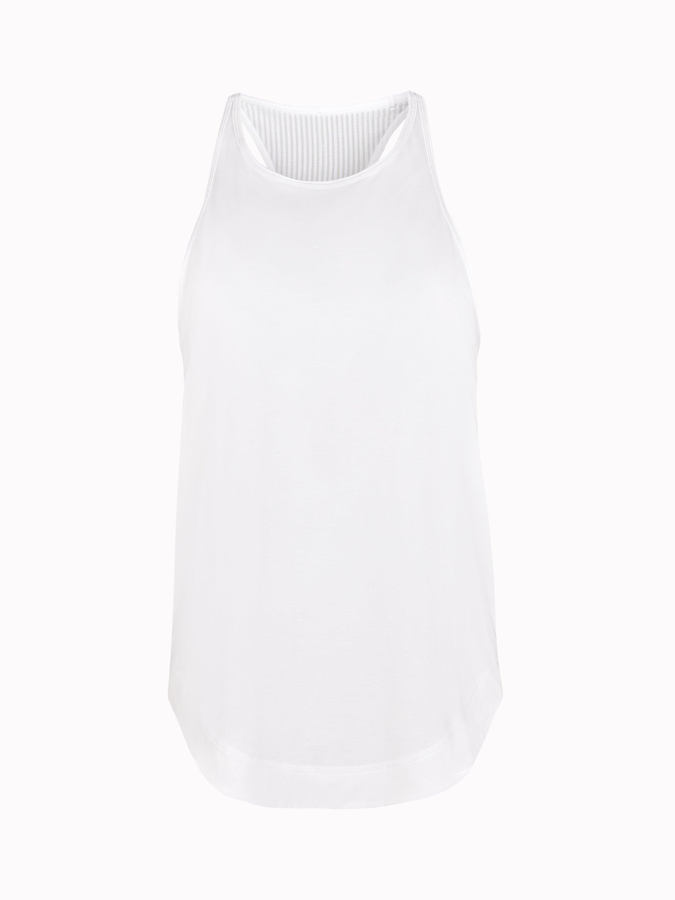 Product image 4 of 6, which shows Sweaty Betty Breathe Easy Tank Top, White, XXS