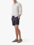 Rodd & Gunn Seaford Long Sleeve Slim Fit Linen Shirt, Sand