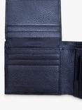 Raging Bull Leather Card Wallet, Black
