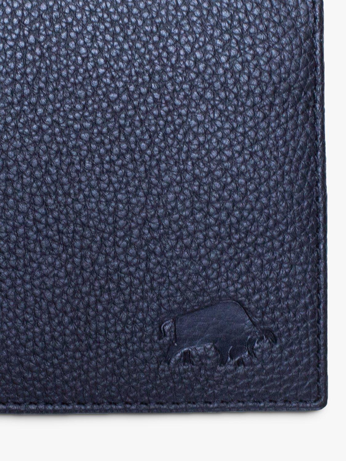 Product image 3 of 4, which shows Raging Bull Leather Card Wallet, Black