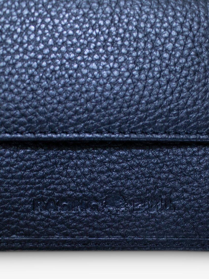 Product image 4 of 4, which shows Raging Bull Leather Card Wallet, Black