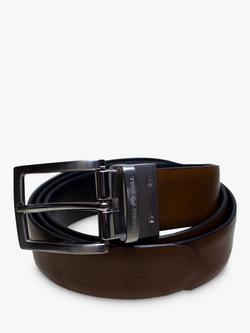 Raging Bull Reversible Leather Belt, Black/Brown, Black/Brown