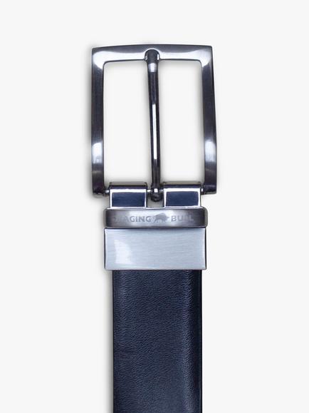 Raging Bull Reversible Leather Belt, Black/Brown - view 2, Black/Brown