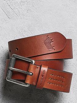 Raging Bull Leather Belt, Brown