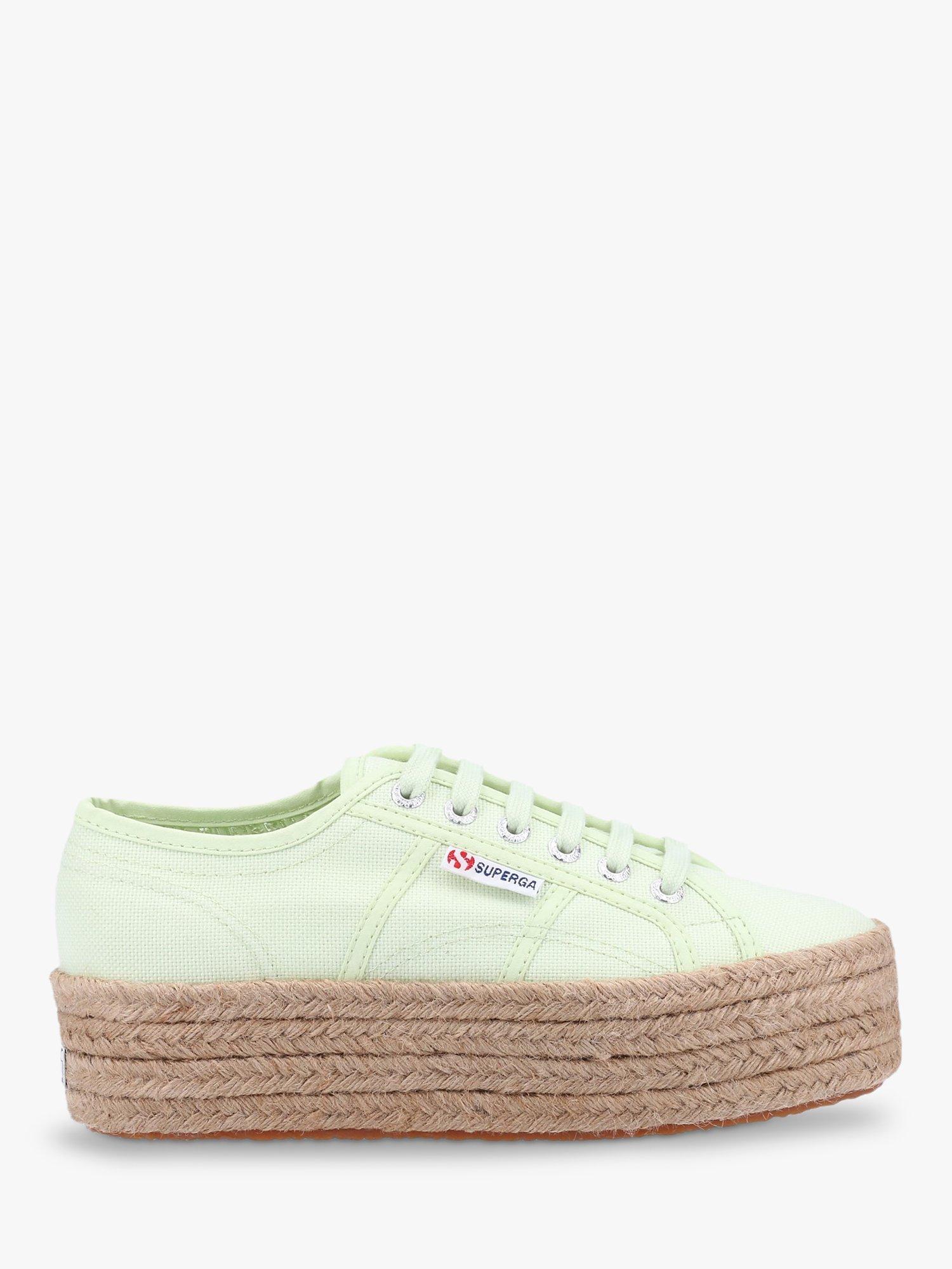 Superga 2790 Rope Canvas Flatform Trainers