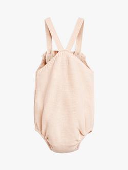 The Little Tailor Baby Knitted Romper - view 2, Pink