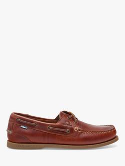 Chatham Deck II G2 Leather Boat Shoes, Chestnut, Chestnut