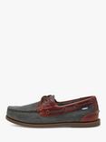 Chatham Bermuda II G2 Leather Boat Shoes, Navy/Seahorse