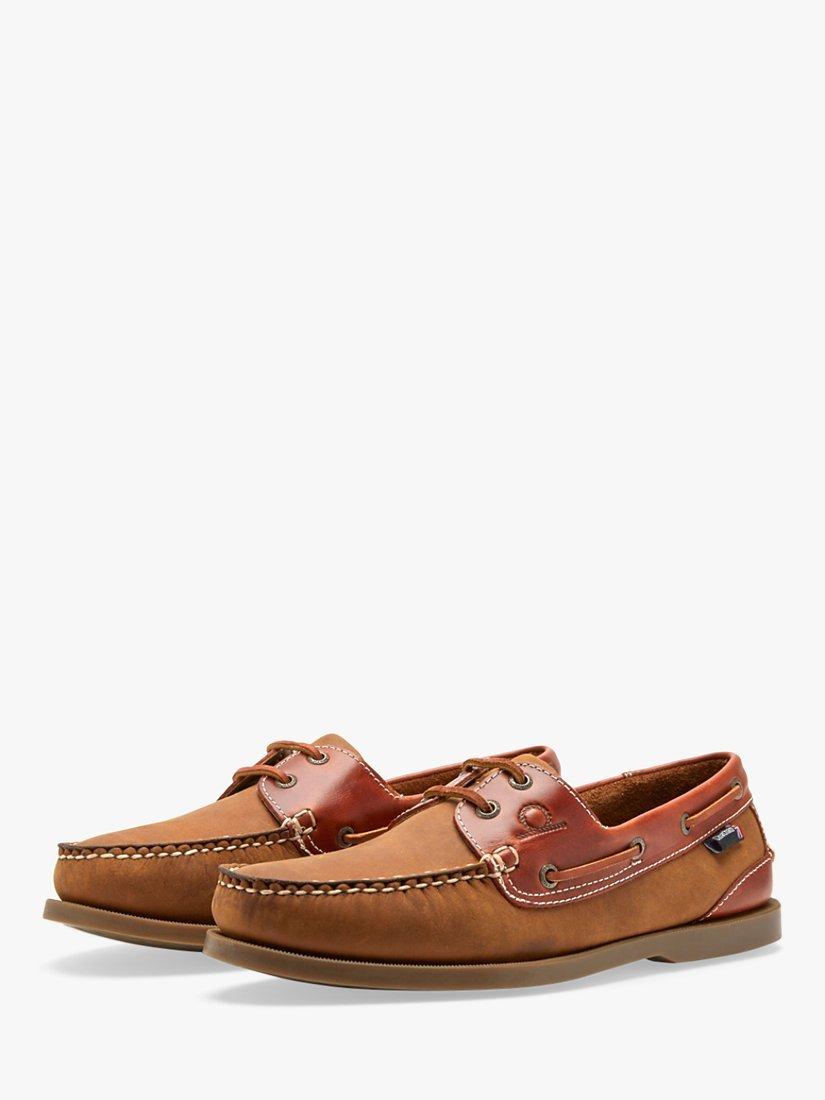 Chatham Bermuda II G2 Leather Boat Shoes Tan