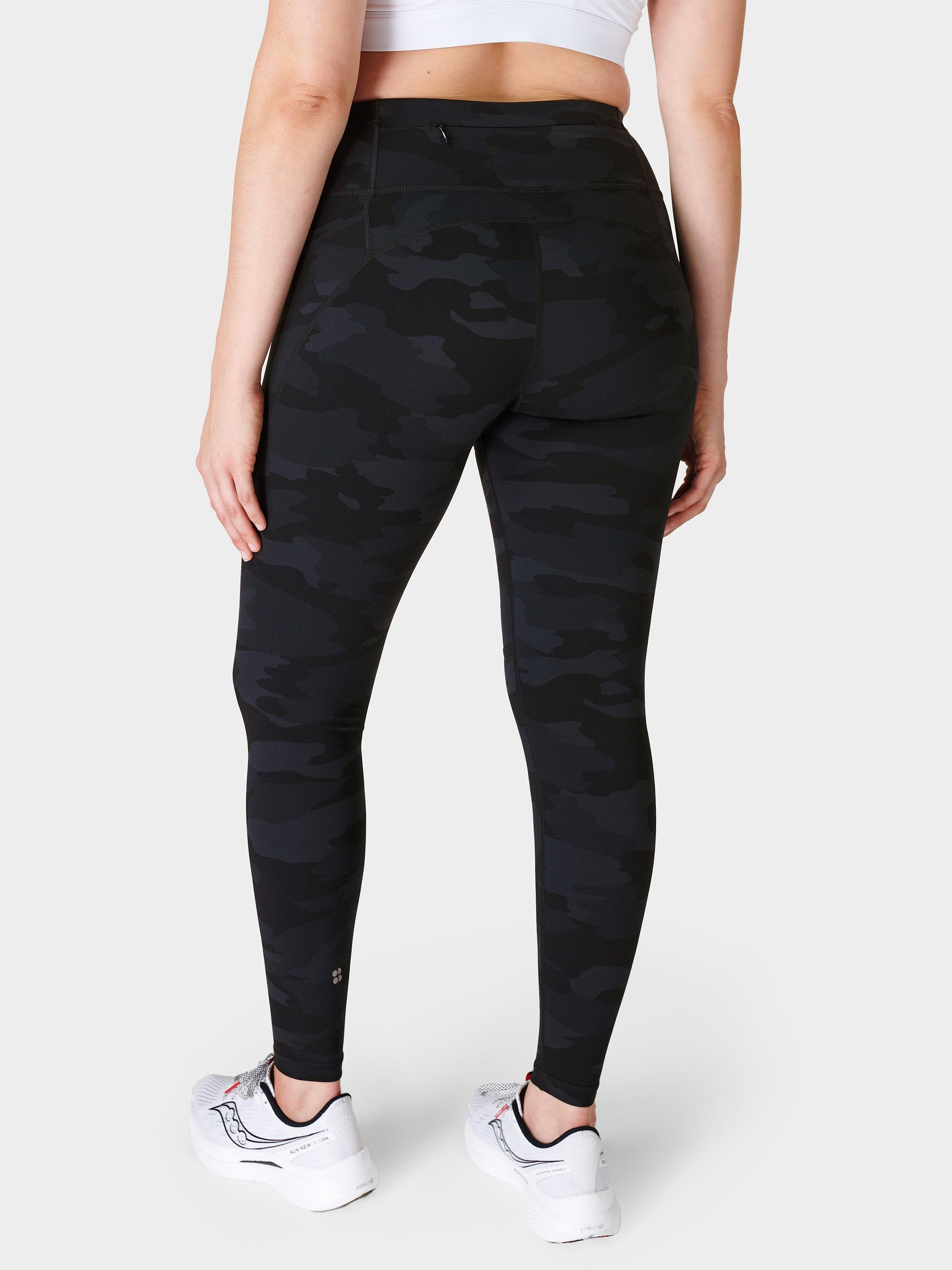 Product image 2 of 7, which shows Sweaty Betty Power Gym Leggings, Ultra Black, XXS