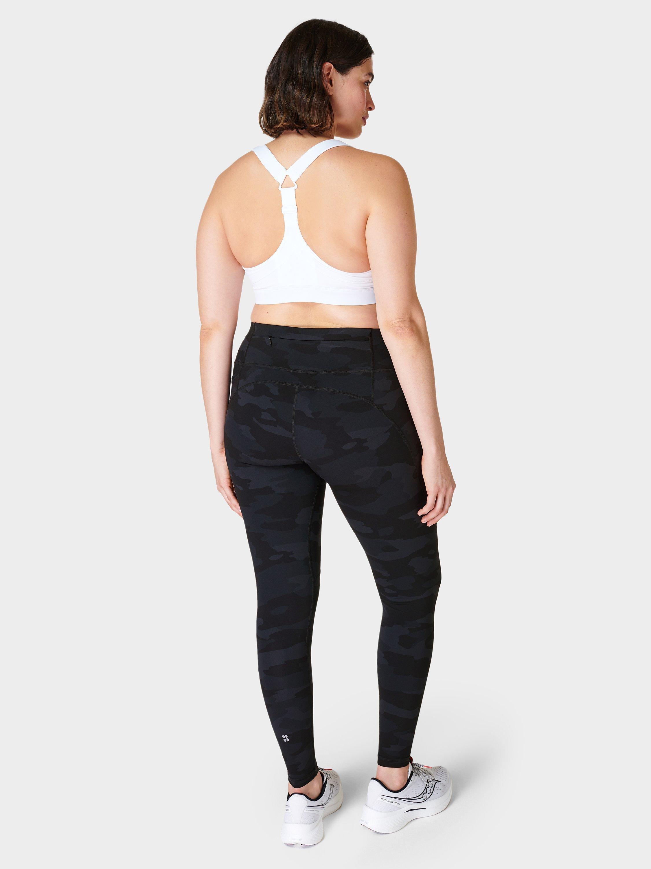 Product image 4 of 7, which shows Sweaty Betty Power Gym Leggings, Ultra Black, XXS