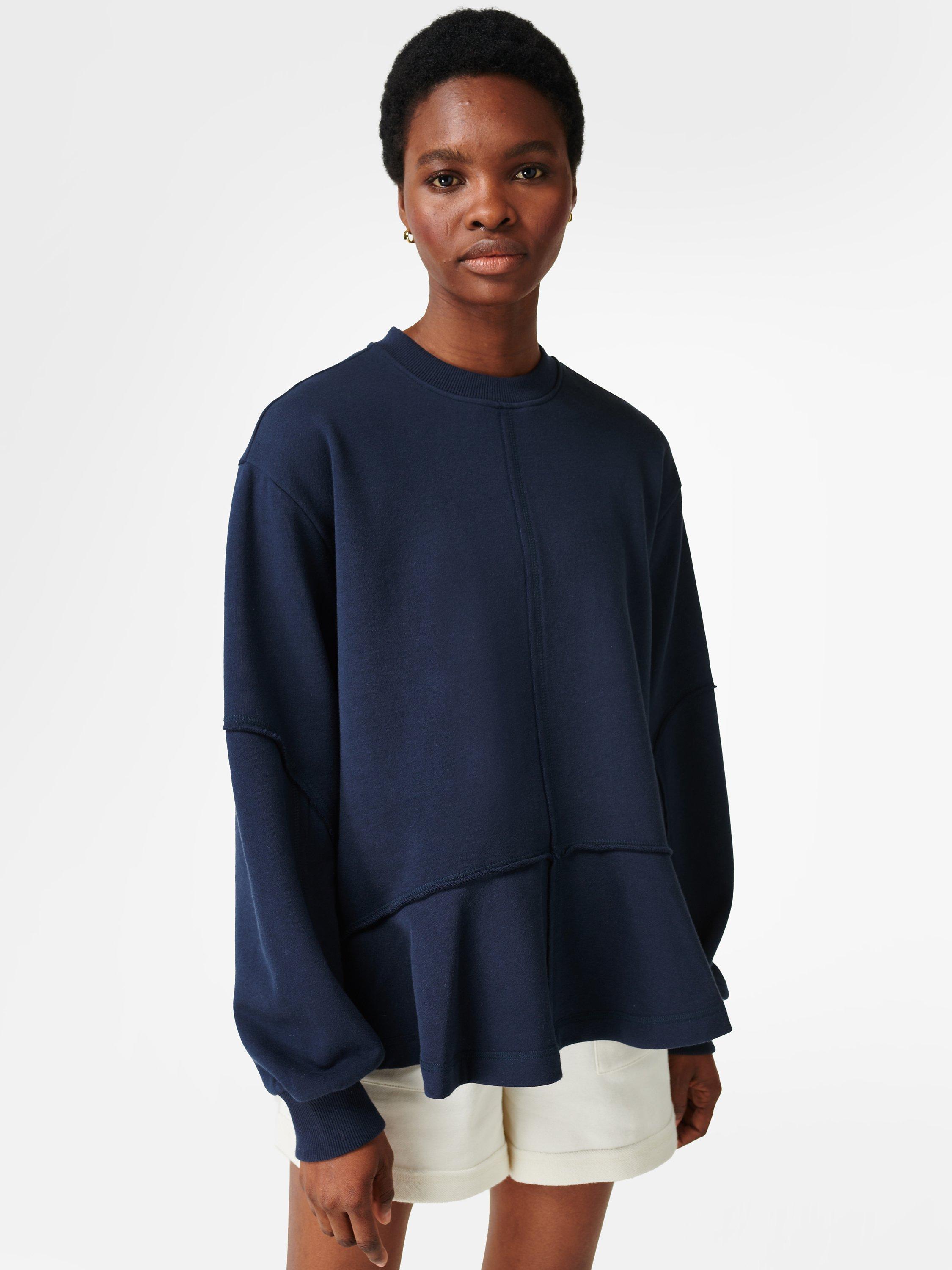 Sweaty Betty Revive Sweatshirt, Navy Blue