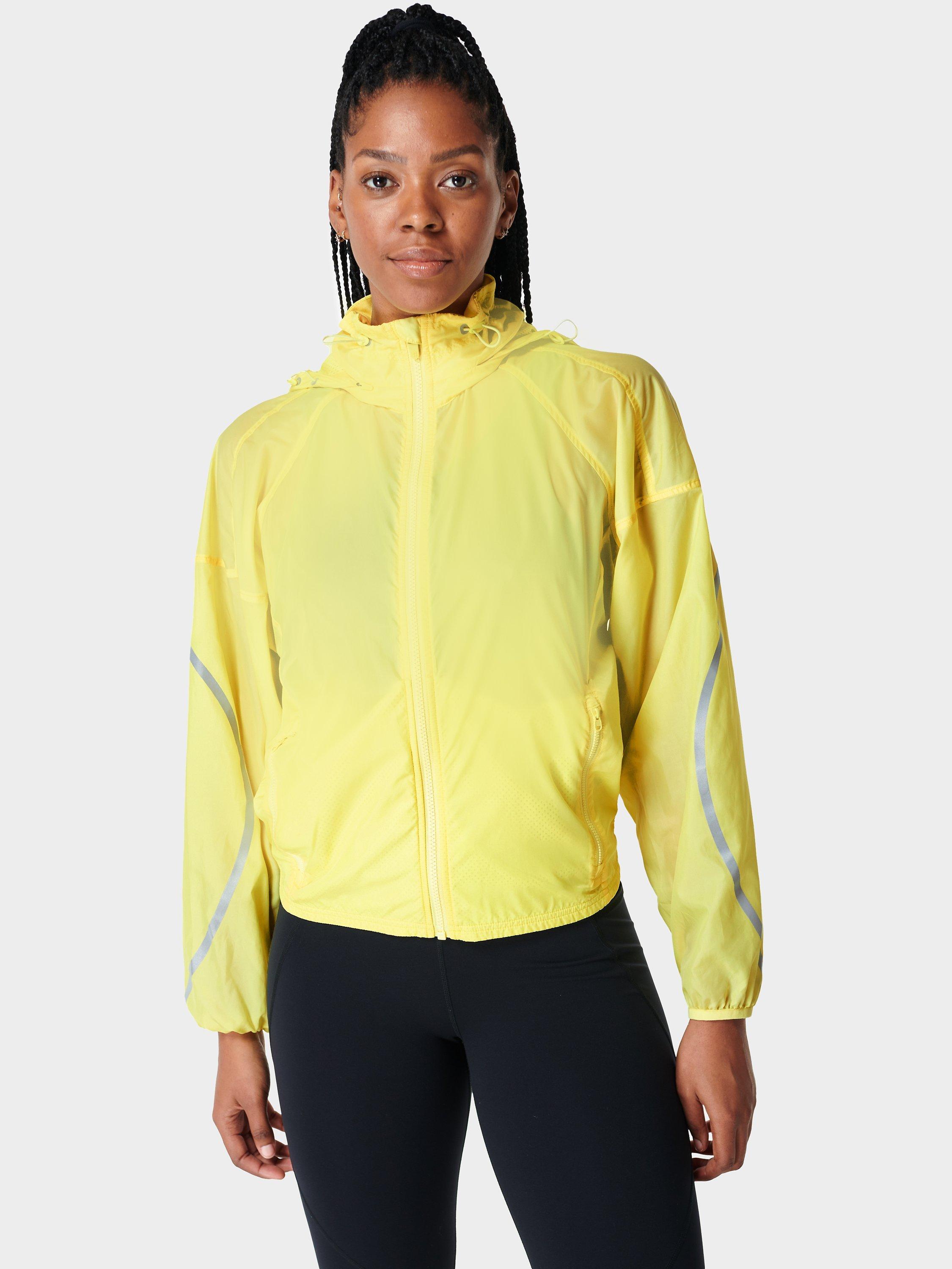 Sweaty Betty Pack Away Lightweight Jacket, Waterlily Yellow 