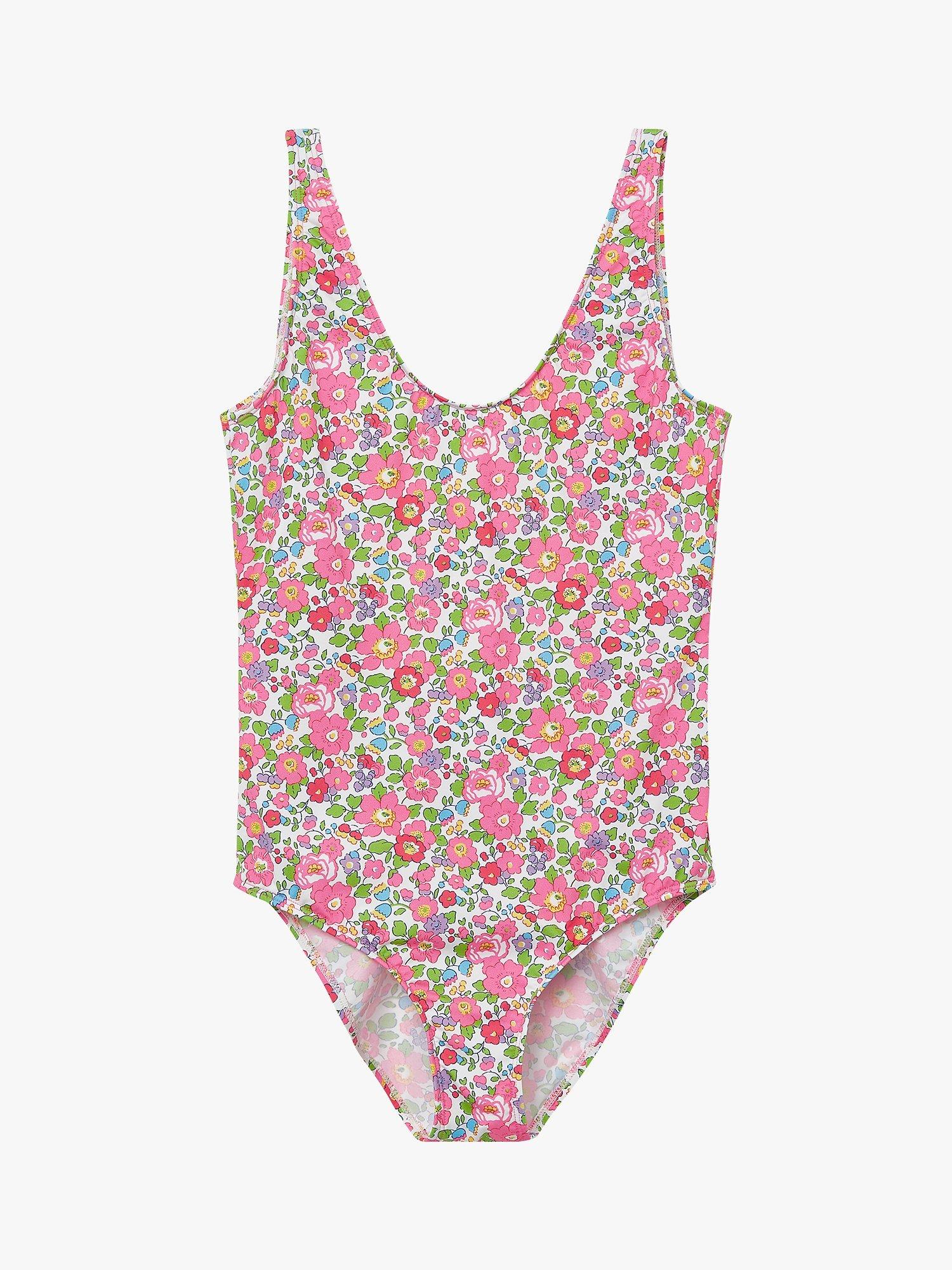 Trotters Betsy Liberty Print Swimsuit, Pink