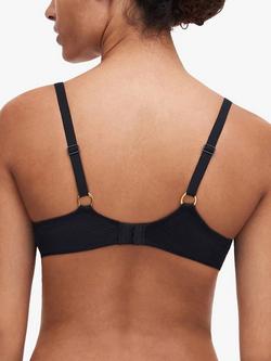 Chantelle Fleurs Plunge T-Shirt Bra - view 2, Black