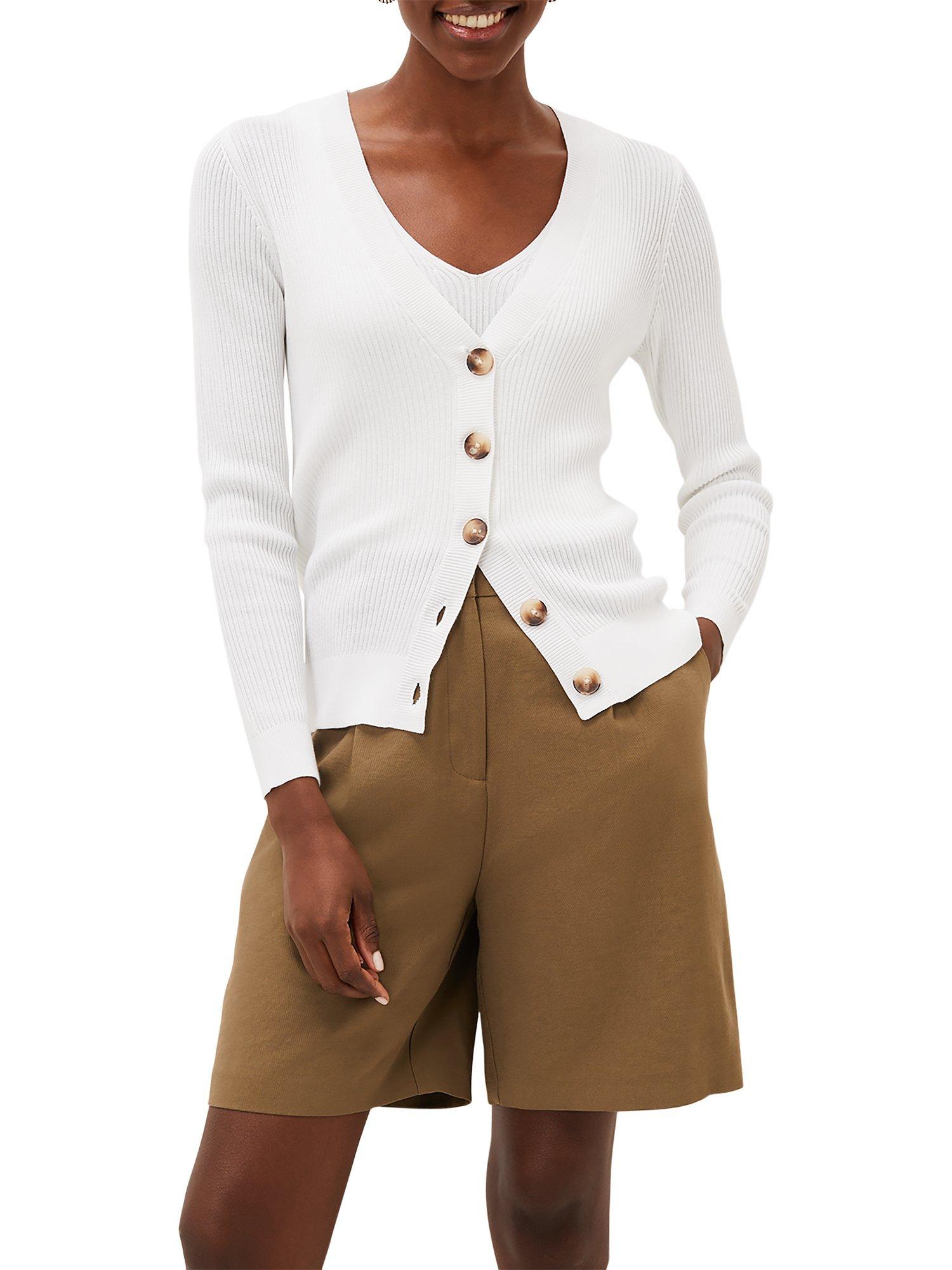 Phase Eight Caryl Ribbed Cardigan