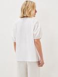 Phase Eight Floella Embroidered Blouse, White