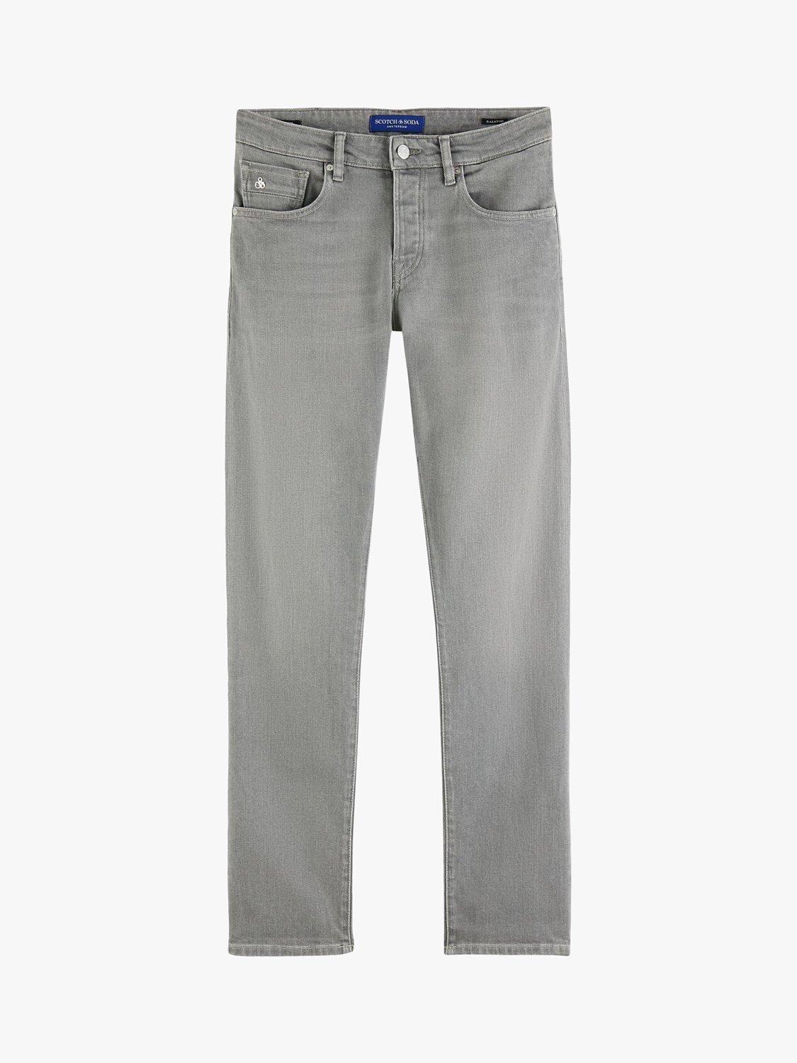 Product image 4 of 8, which shows Scotch & Soda Ralston Slim Fit Jeans, 4115 - Grey Stone, W36/L32