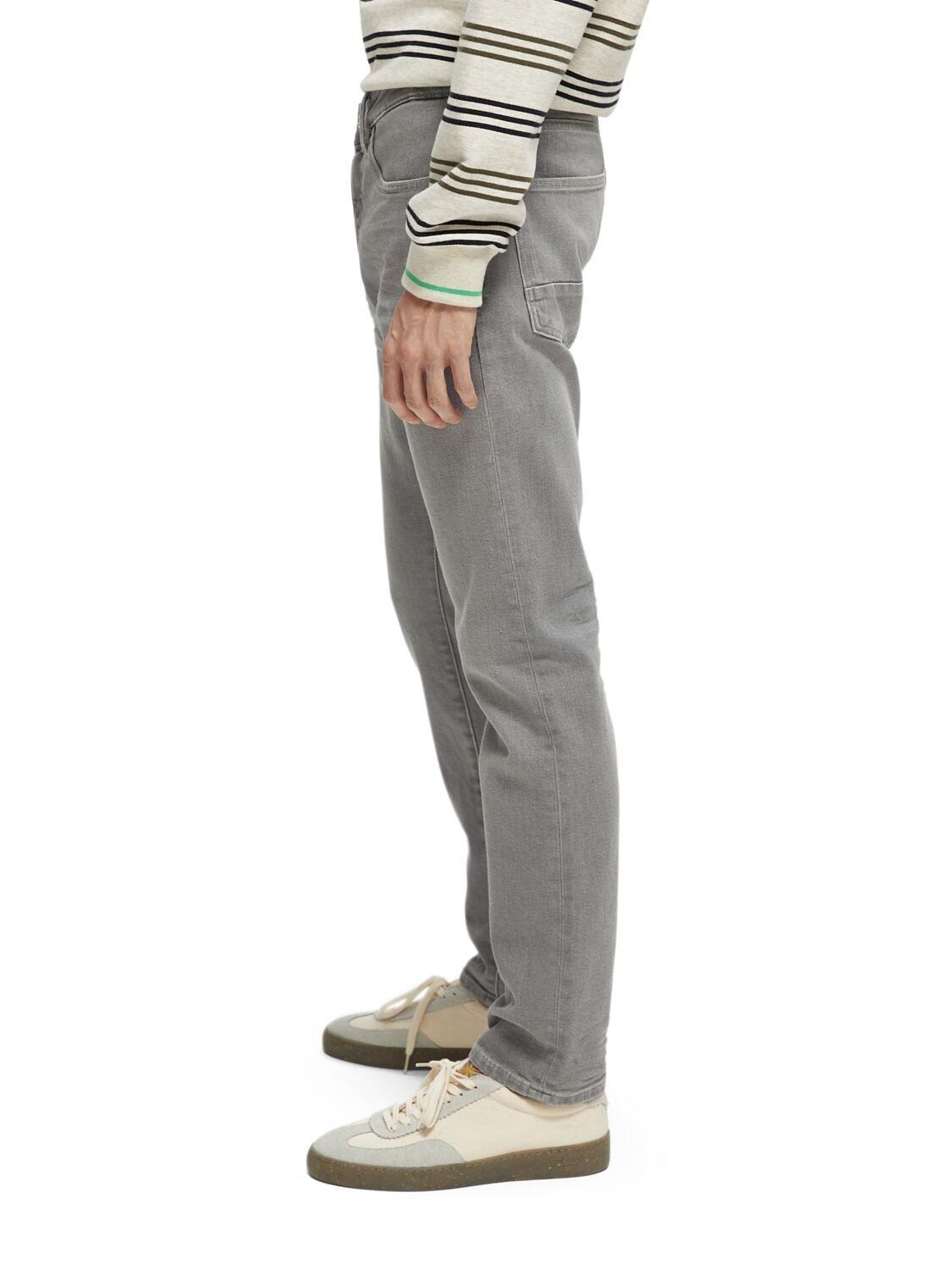 Product image 7 of 8, which shows Scotch & Soda Ralston Slim Fit Jeans, 4115 - Grey Stone, W36/L32