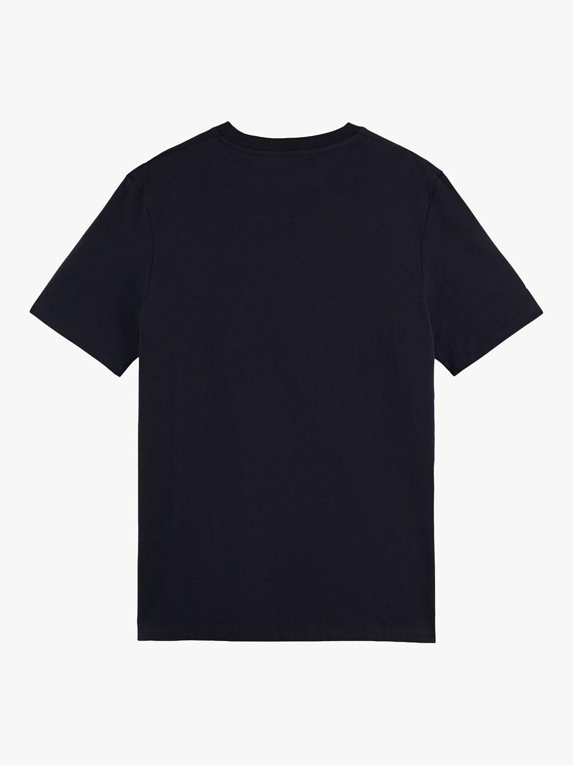 Scotch & Soda Crew Neck Organic Cotton T-Shirt, 0002 - Night, S