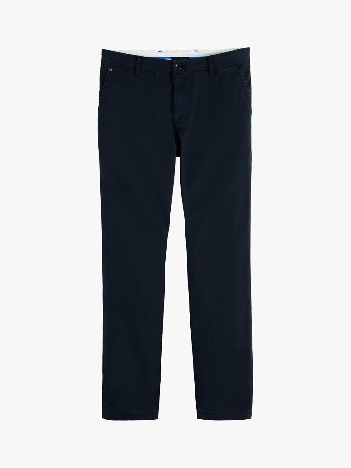 Product image 4 of 7, which shows Scotch & Soda Stuart Organic Cotton Blend Chinos, 0002 - Night, W29/L30