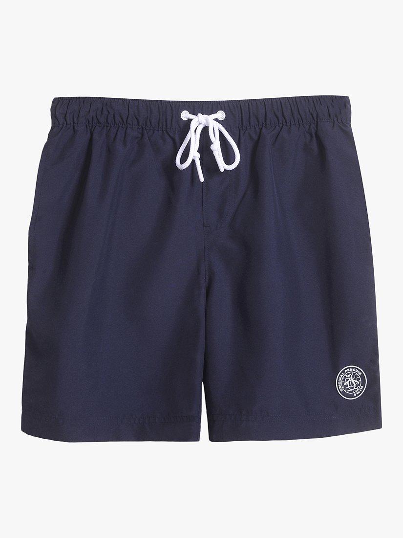 Product image 1 of 4, which shows Original Penguin 2.0 Swim Shorts, 413 Dark Sapphire, S