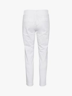 Part Two Soffys Skinny Cropped Trousers - view 2, Bright White