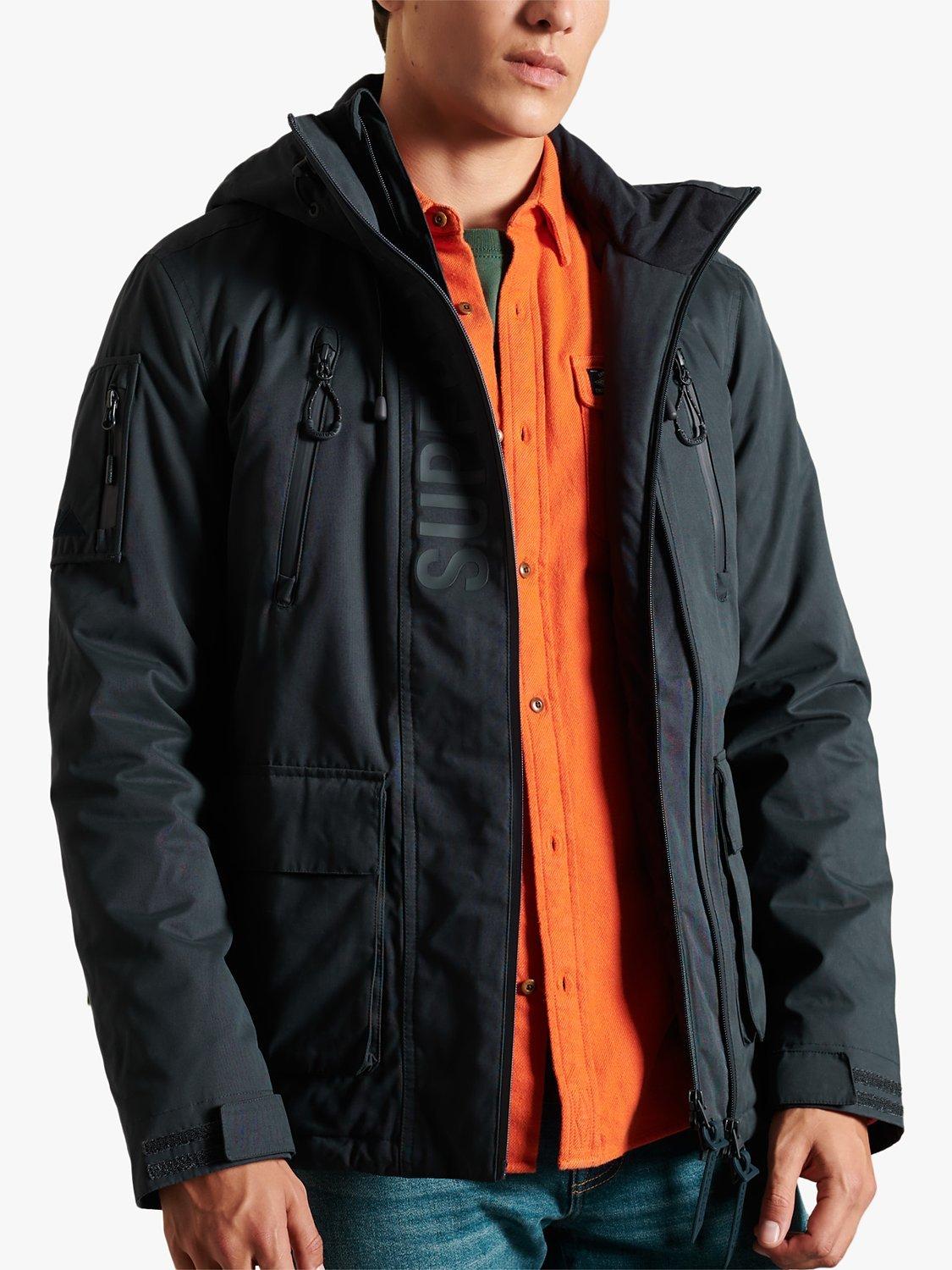 Superdry Ultimate Microfibre SD Wind Jacket, Super Dark Navy