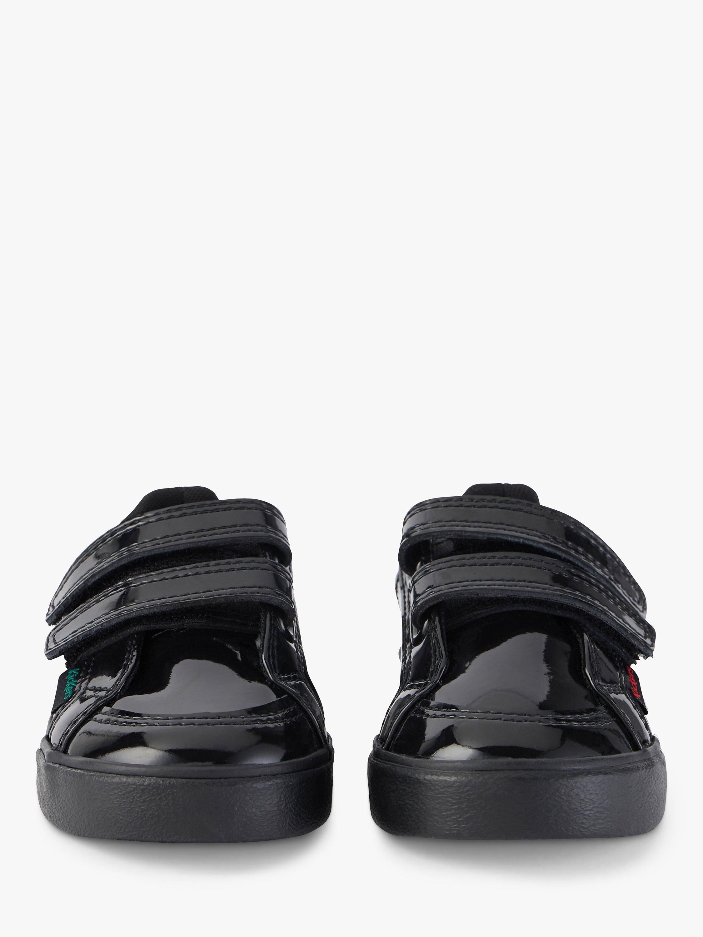 Product image 2 of 6, which shows Kickers Kids' Tovni Riptape School Shoes, Black, 28