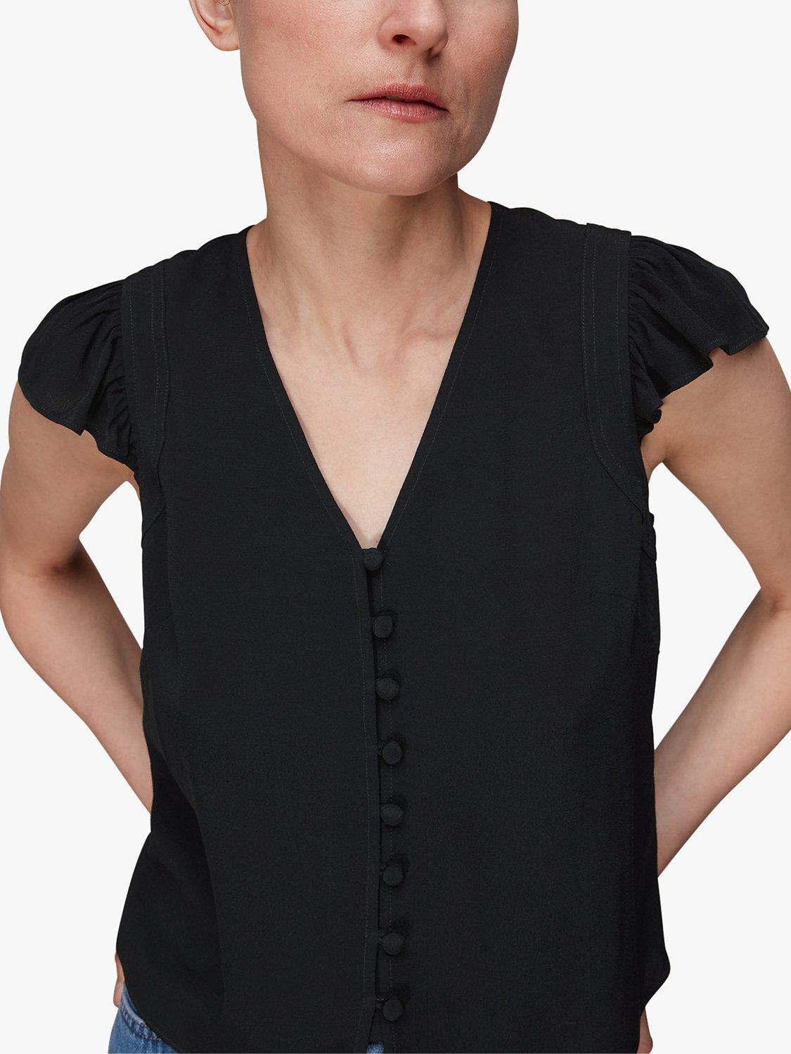 Whistles Frill Sleeve Top