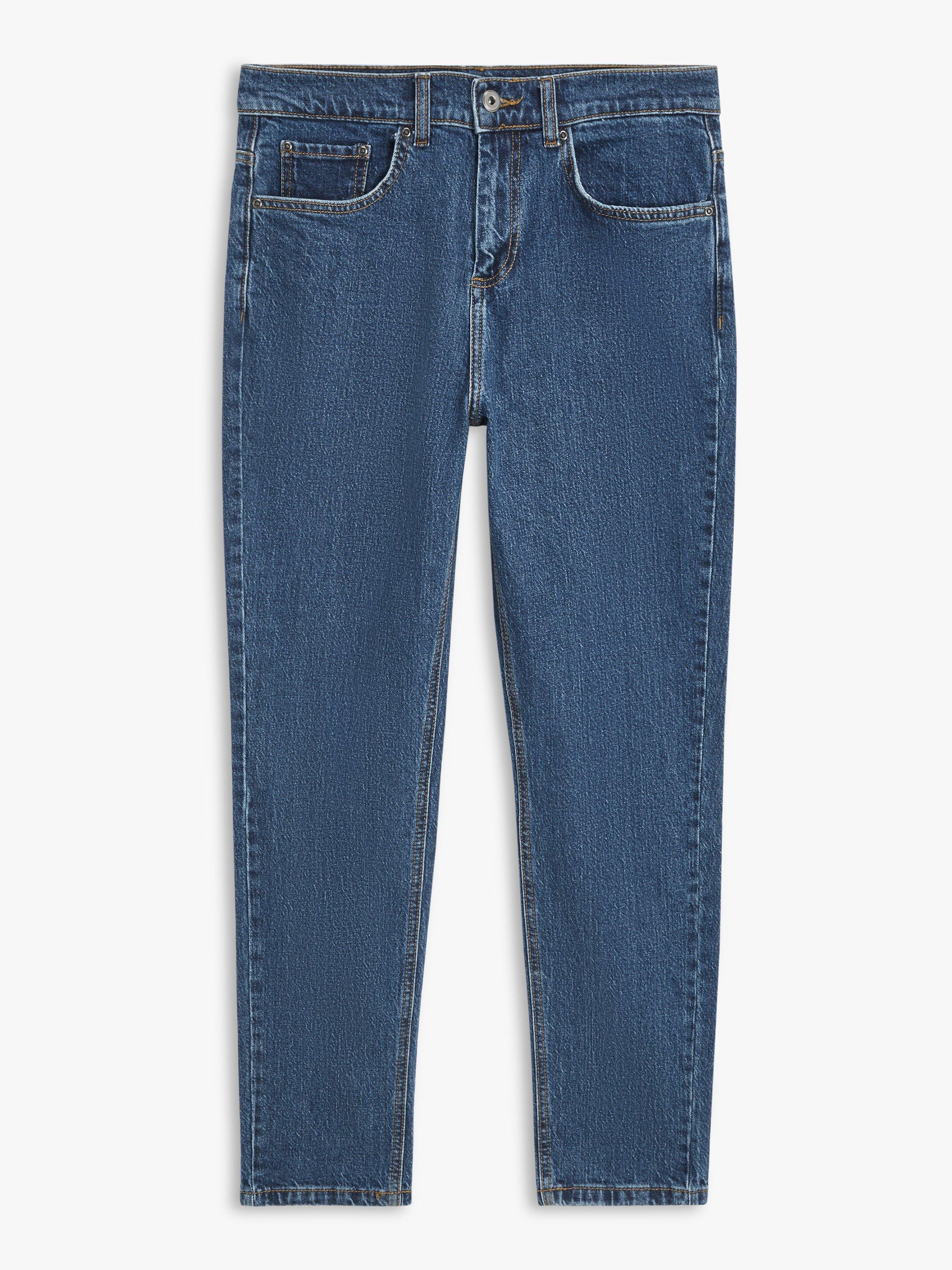 Product image 3 of 5, which shows John Lewis ANYDAY Slim Fit Denim Jeans, Mid Wash, 38R