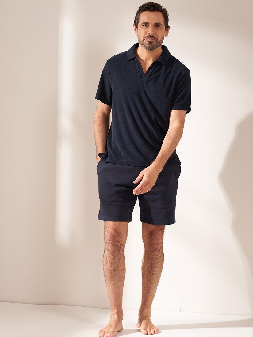 Truly Short Sleeve Polo Top, Midnight