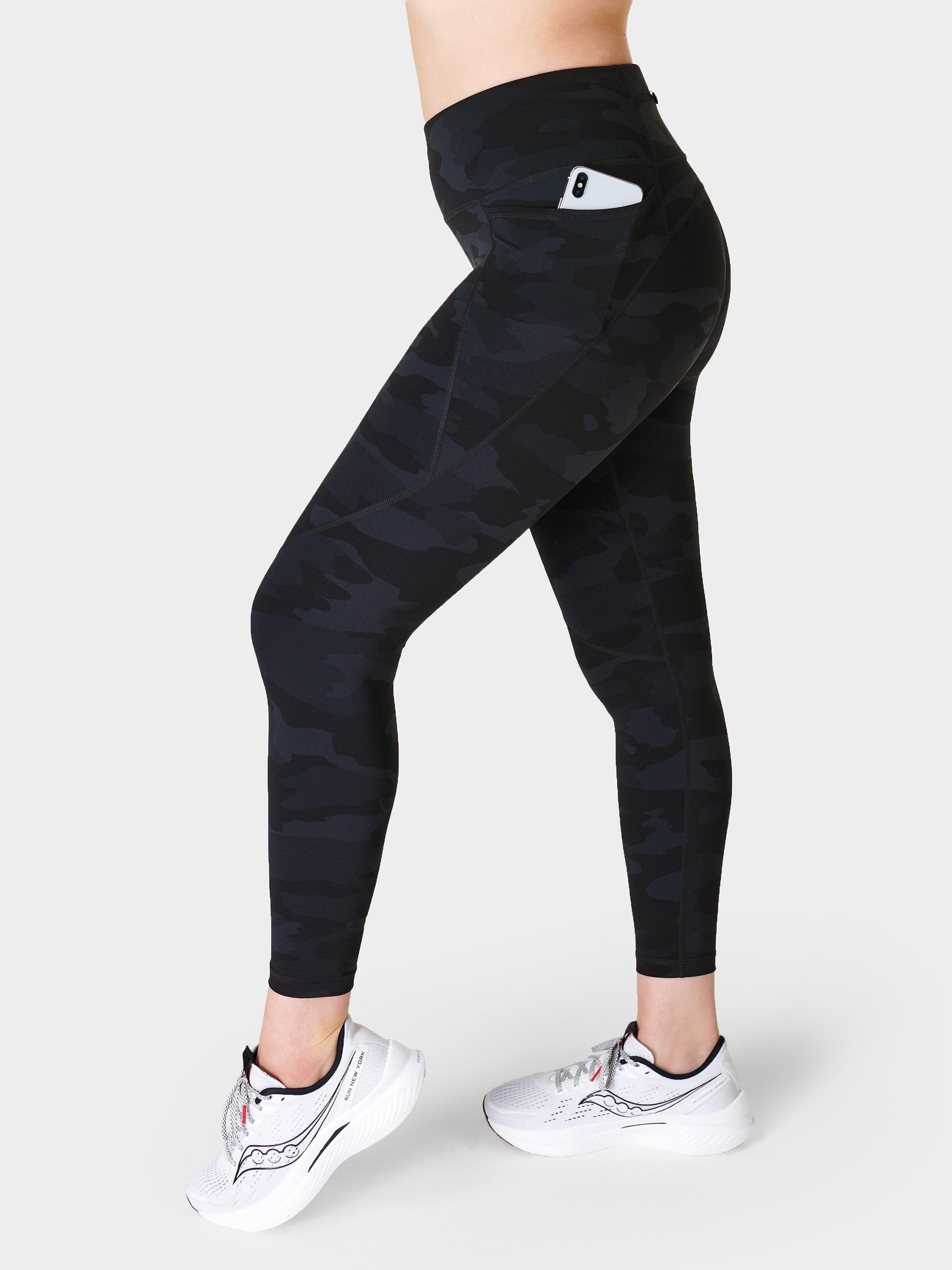 Sweaty Betty Power 7 8 Gym Leggings Black Camo