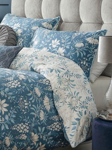 Laura Ashley Parterre 200 Thread Count Duvet Cover Set - view 2, Seaspray