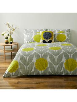 Orla Kiely Blossom Flower Duvet Cover Set, Yellow