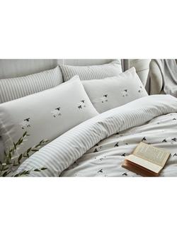Sophie Allport Sheep Brushed Cotton Duvet Cover Set - view 2, Oatmeal