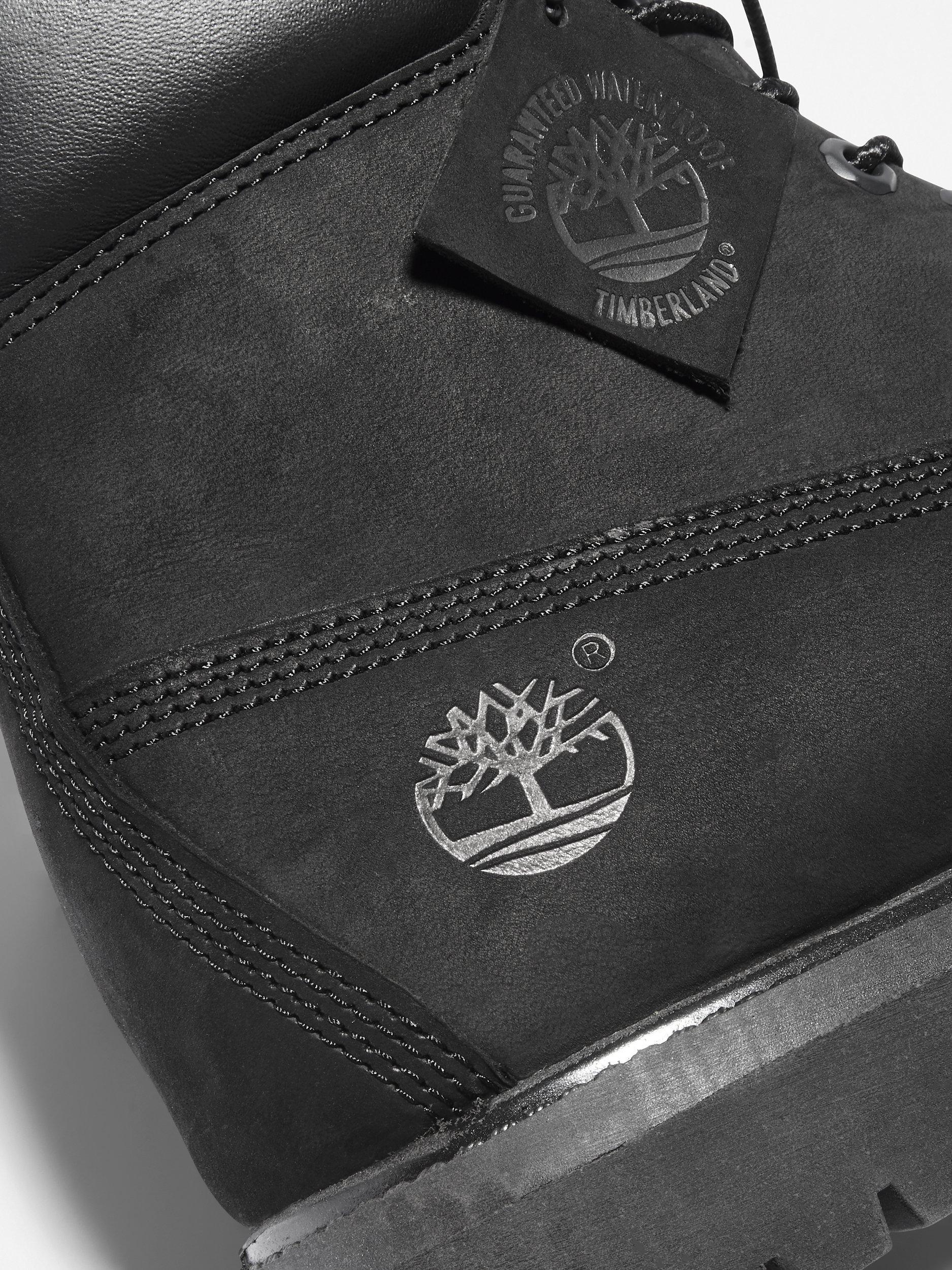 Product image 4 of 5, which shows Timberland Wide Fit Classic 6-Inch Premium Waterproof Boots, Black, 7