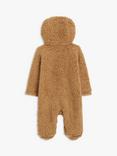 John Lewis Baby Gingerbread Hooded Onesie, Multi