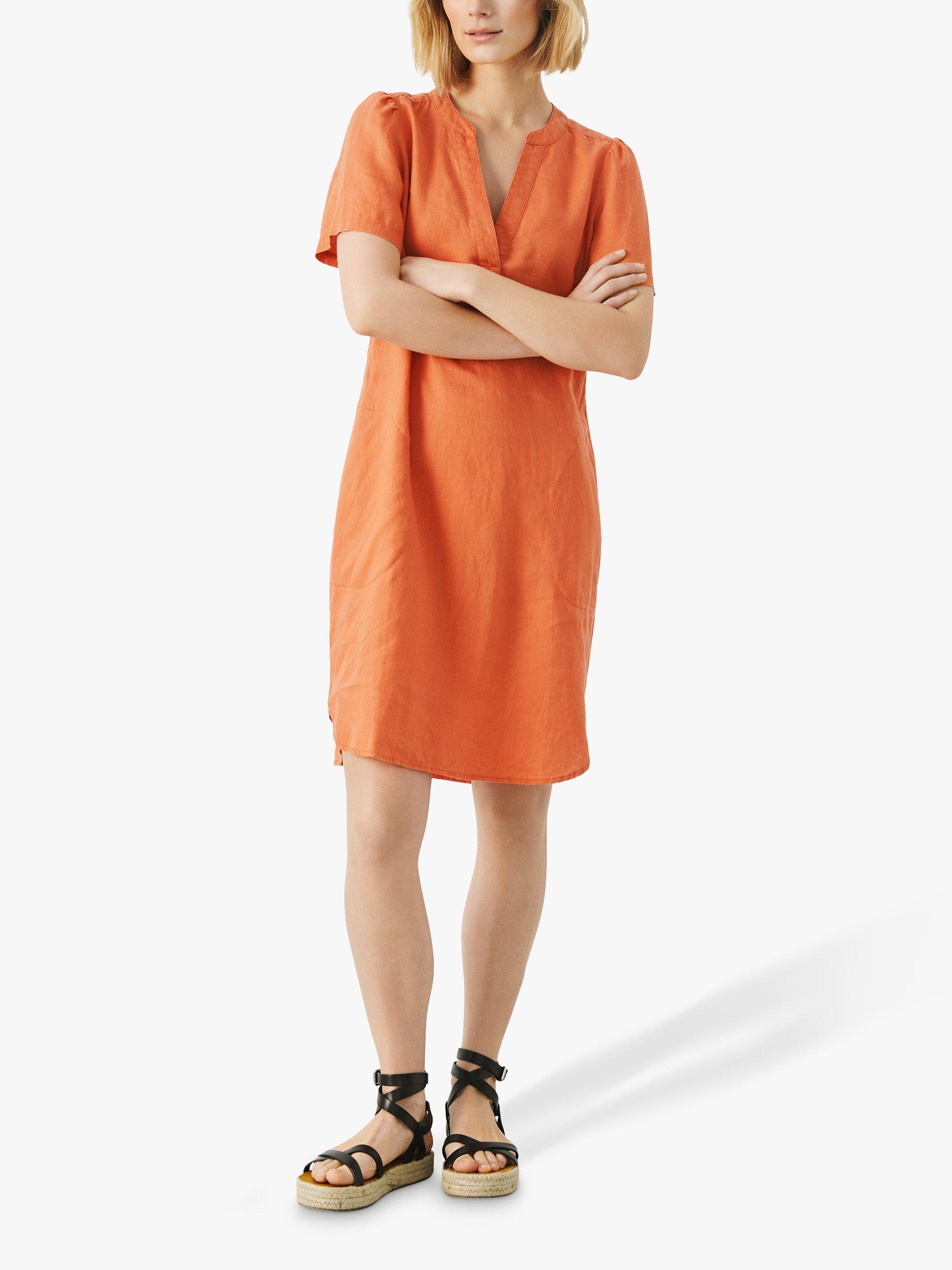 Part Two Aminase Linen Dress, Arabesque 