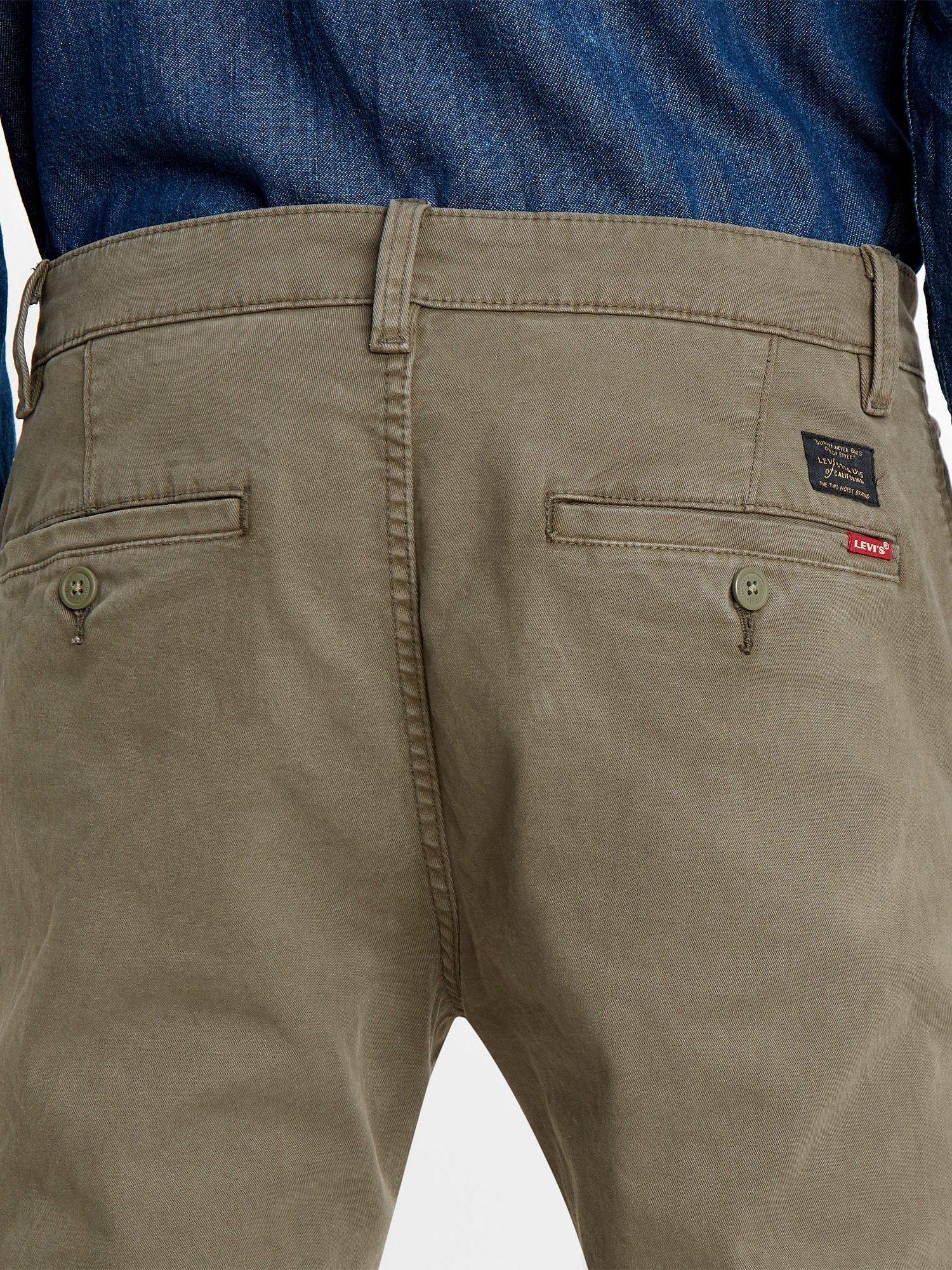 Levi's Regular Fit Chinos, Bunker Olive, W30/L30