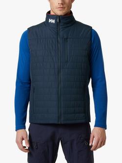 Helly Hansen Crew Insulator 2.0 Water Repellent Gilet, Navy