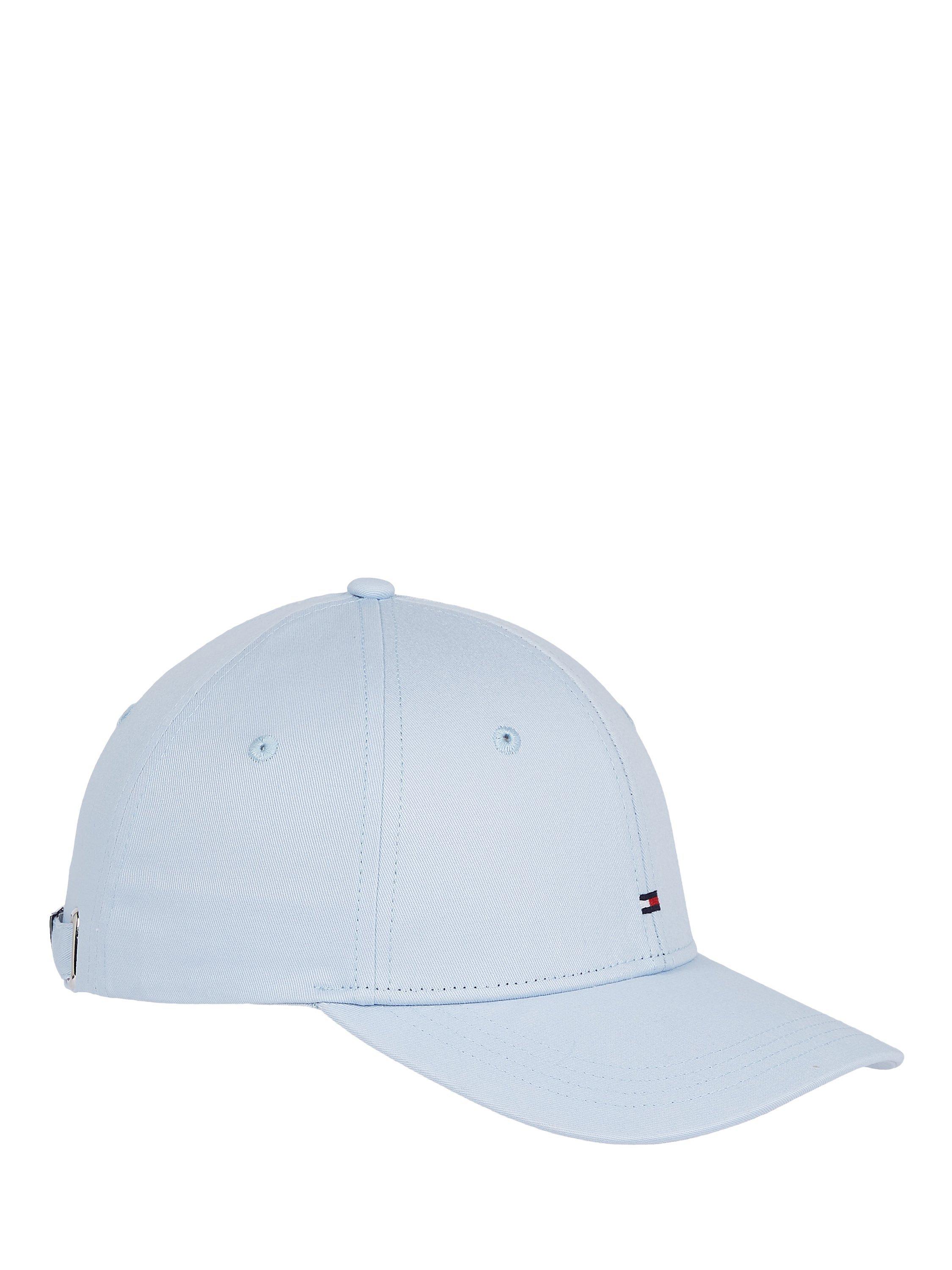 Product image 1 of 1, which shows Tommy Hilfiger Iconic Flag Logo Cotton Baseball Cap, Breezy Blue, One Size