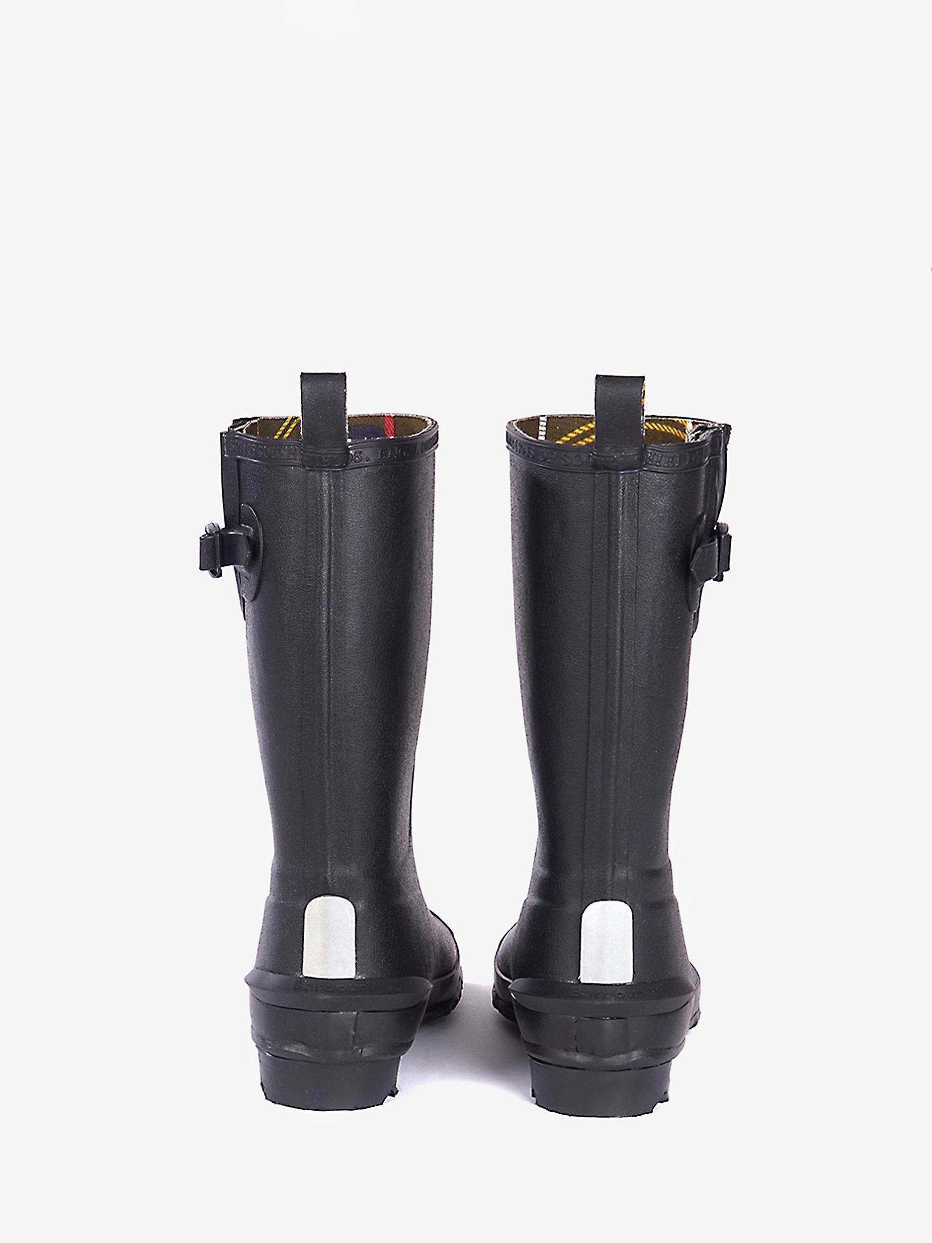 Product image 5 of 6, which shows Barbour Kids' Simonside Wellington Boots, Black, 12 Jnr